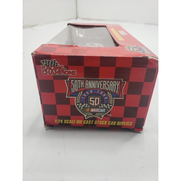 1998 Racing Champions Nascar 50th Anniversary Mark Martin #6 Valvoline Stock Car - Picture 6 of 8